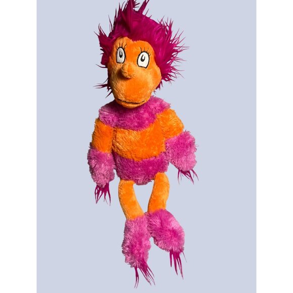 Kohls Cares Dr Seuss Orange and Pink Wocket in My Pocket Stuffed Plush Seuss 17" - Picture 5 of 14